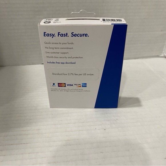 Paypal Mobile Card Reader Scanner Point Of Sale Device iPhone Android Windows - Picture 2 of 5